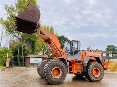 Hitachi Lx290e 4wd Loading Shovel No Foot Breaks