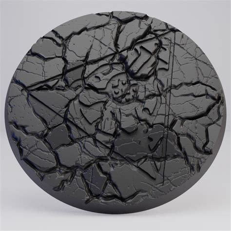 Hot Goblin ルーン焦土 mm ミニチュアベース ホットゴブリン