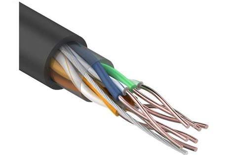 Витая пара U/UTP 4PR 24AWG CAT5e OUTDOOR бухта 305м артикул 01-0045 ...