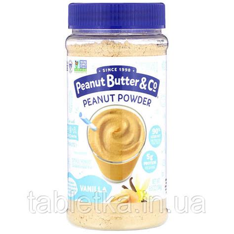 Купить Peanut Butter & Co., Арахисовый порошок, ваниль, 184 г (6,5 ...
