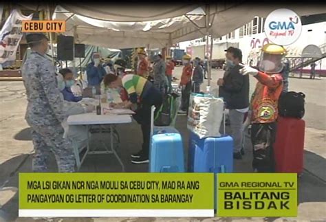 Balitang Bisdak Letter Of Coordination Asa Nga Barangay Sa Cebu City