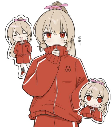 Free Donut Natori Sana Natori Sana Jersey Sana Channel Highres Girl Blonde Hair