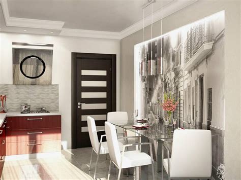 Обои для кухни: как их подобрать под интерьер, варианты дизайна для ...