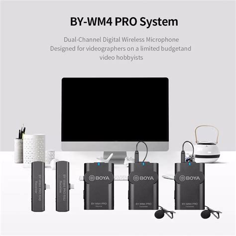 BOYA BY-WM4 PRO Wireless Microphone - boyathailand
