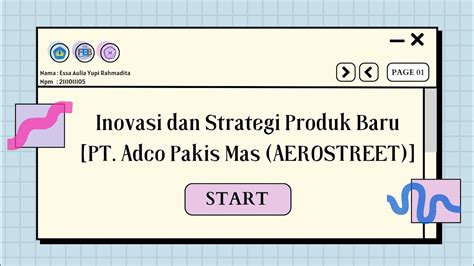 Inovasi Dan Strategi Produk Baru Pt Adco Pakis Mas Aerostreet