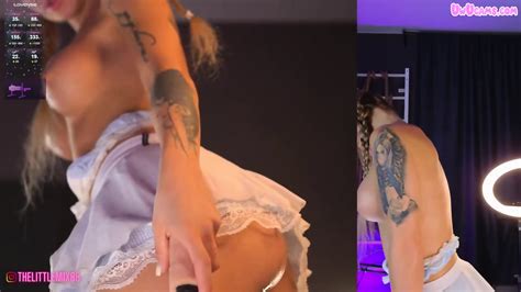 Blonde Big Tit Babe Fucking Her Pussy Hard