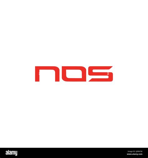 Nos Logo Car Speed Symbol Stock Vector Image And Art Alamy