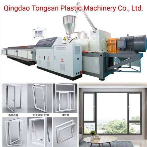 Upvc Windows And Doors Profile Extrusion Line Plastic Frame