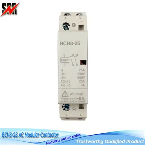 Bch Ac Electrical Contactor P A V V Hz Din Rail