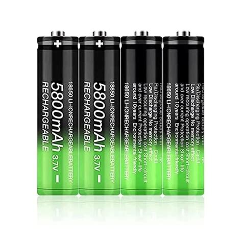 18650 Piles Rechargeables 37v 18650 Batterie Piles 5800mah Lithium Li
