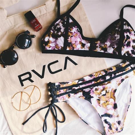 Jya Me Featuring Our Abstraction Bralette Swim Bikini Top Rvca Lingerie Sleepwear Swimsuits