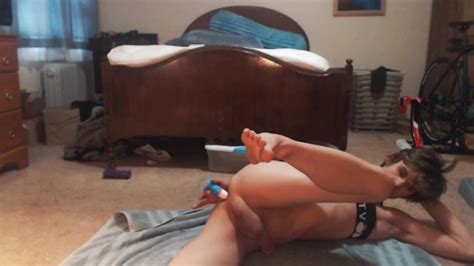 Himbo Twunk Spreads His Legs For Trans Pride Dildo To Celebrate His