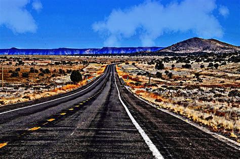 Painted Route 66 Free Stock Photo - Public Domain Pictures