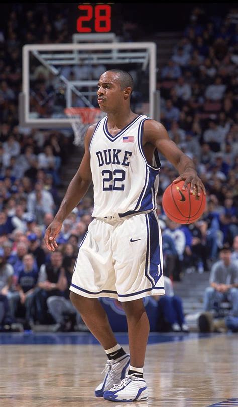 Jason Williams Of The Duke Blue Devils Dribbles The Ball During The