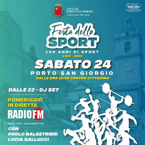 Festa Dello Sport Porto San Giorgio Fm