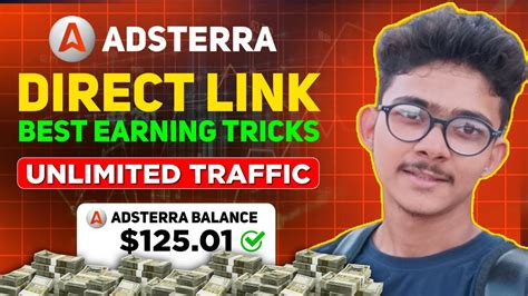 Adsterra Direct Link Earning Trick Adsterra Unlimited Traffic Source