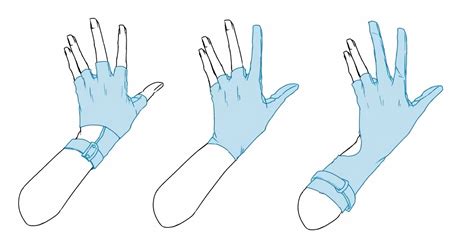 Перчатки нарисованные (Большой выбор фото) - drawpics.ru