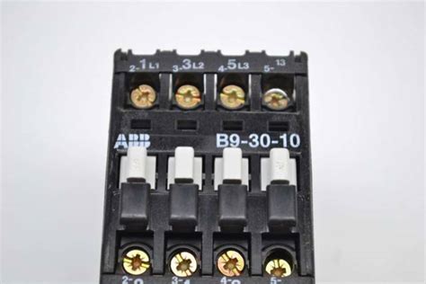 ABB B9-30-10 CA7-22E CONTACT 110/120V-AC 7.5HP 21A AMP AC CONTACTOR B455495