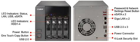 TS-410 | Hardware Specs | QNAP