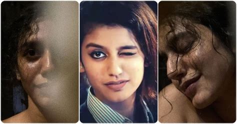 Priya Prakash Varrier S Bold Pictures Priya Prakash Varrier Nude Self Portraits Go Viral