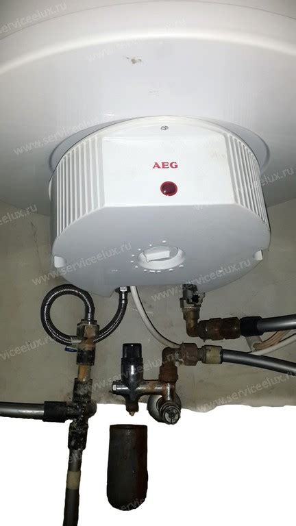 Ремонт накопительных водонагревателей AEG.