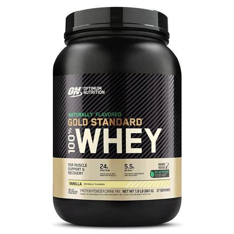 Gold Standard 100% Whey Naturally Flavored Optimum Nutrition – Zona FIT