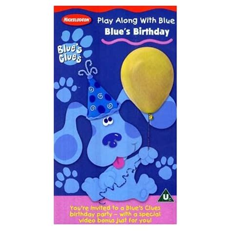 Blue's Clues - Blue's Birthday [VHS] [UK Import]: Steve Burns, Traci ...