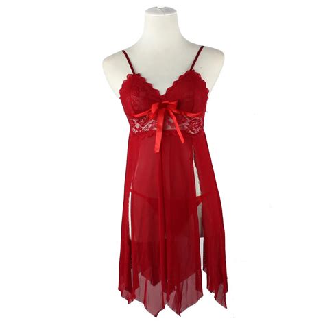 Сексуальное женское нижнее белье, ночное белье, кружевное платье ...