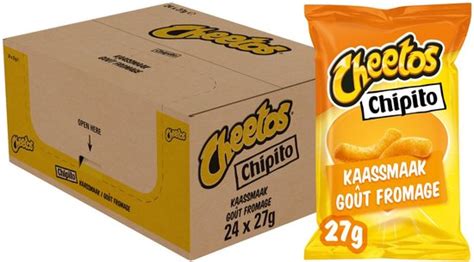 Cheetos Chipito Kaas Chips 24 X 27 Gr Bol