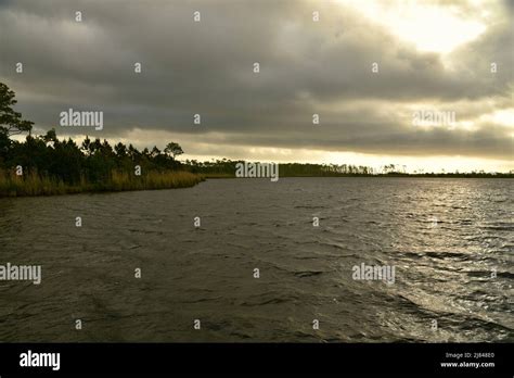 Cabin Rental Units And Camping Water Edge Along Lake Shelby In Gulf