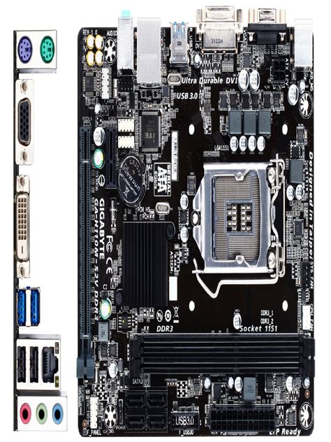 Gigabyte Ga-H110m-S2v-Ddr3 Rev. 1.0 1.01 (PDF Boardview) | PDF