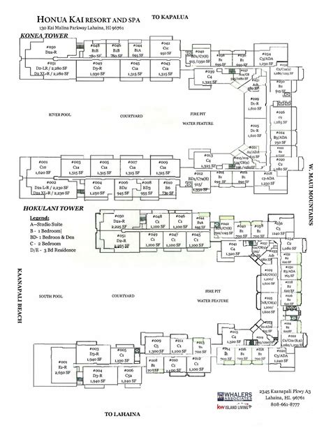 Honua Kai Map