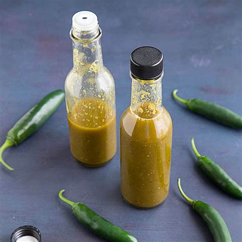 Spicy Serrano Hot Sauce Recipe Chili Pepper Madness