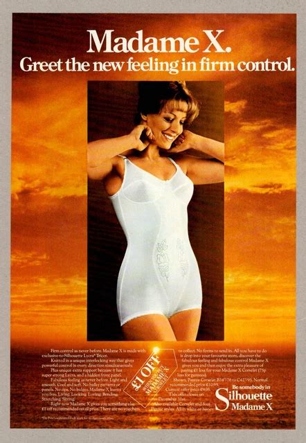 SILHOUETTE MADAME X Lingerie Vintage Fashion Advert 1976 11 75 X 8 25 10 00 PicClick UK