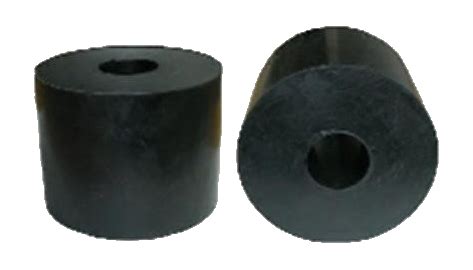 Intertruck. 200300. Отбойник резиновый задний круглый D 100 d 30 H 78mm ...