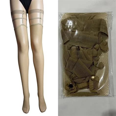 LINGERIE RÉSILLE COULEUR noir et peau sophistiquée options disponibles EUR PicClick FR