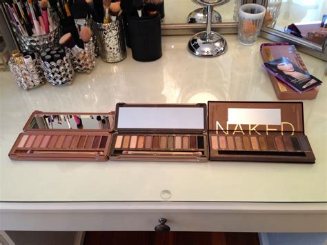 Shimmering Image Urban Decay Naked Review Swatches