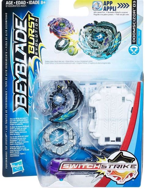 Beyblade Burst Evolution Switch Strike Doomscizor D3 Hasbro For Sale Online Ebay Beyblade