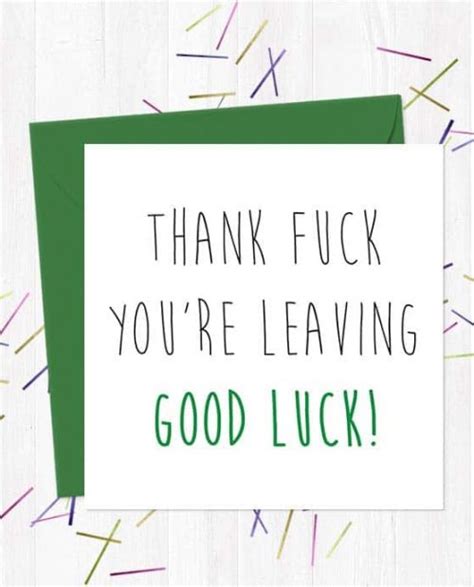 Good Luck Just Don T Fuck It Up You Said It Cards