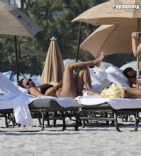 Jessica Ledon Sexy Seen With David Guetta Showing Off Her Amazing Body Wearing A Hot Black