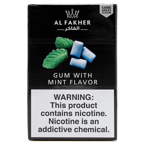 Al Fakher Mint Gum Shisha Tobacco G Smoke Shop Fast Delivery By App