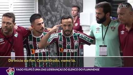 Vídeo Yago Felipe é uma das lideranças do elenco do Fluminense