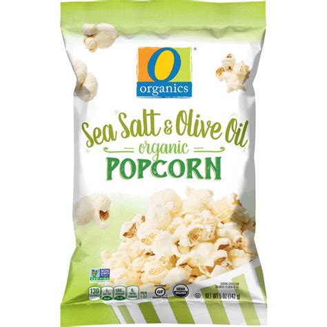 O Organics Organic Sea Salt Olive Oil Popcorn Source