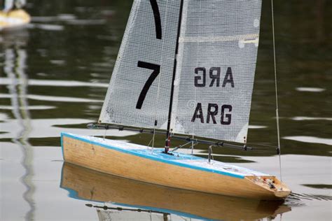 Remote Control Sail Boats Stock Photo Image Of Sailboat 122654506