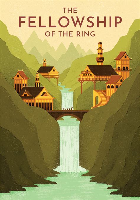 Lord Of The Rings Book Covers Behance
