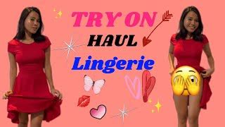 K Transparent Lingerie Try On Haul See Everything See Through Transparent Haul Try On New Dress