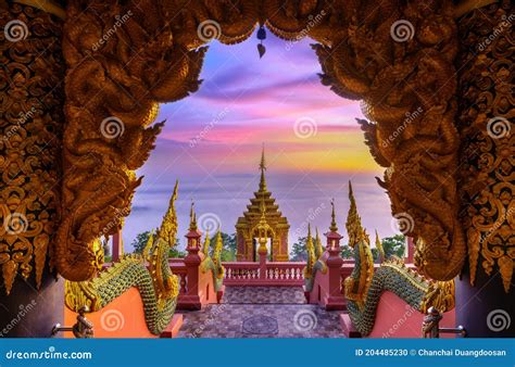 sunrise  fog  wat phra  doi phra chan   top hill  doi