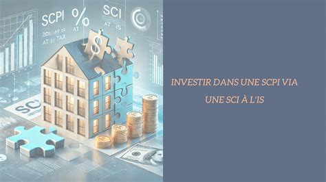 Investir Dans Une Scpi Via Une Sci L Is