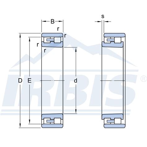 NN 3022 KTN9/SPW33 (SKF) Подшипник роликовый цилиндрический радиальный