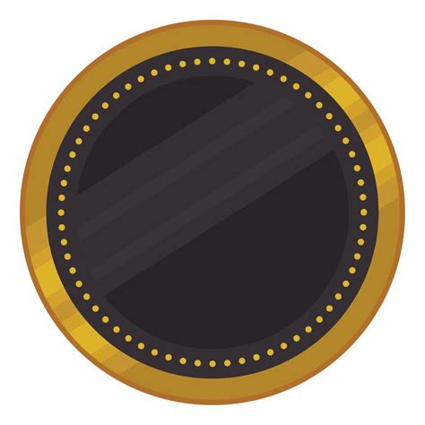 Golden Circular Frame Emblem Vector Art At Vecteezy